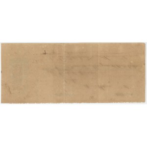 Cuba Marzan Hermanos Banqueros Bill of Exchange for $1000 to Conde de Peñalver 1880