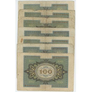 Germany - Weimar Republic 7 x 100 Mark 1920