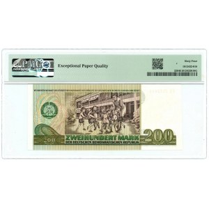 Germany - DDR 200 Mark 1985 PMG 64 EPQ Choice UNC