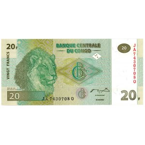 Congo 20 Francs 2003