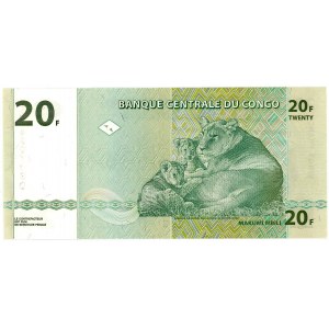 Congo 20 Francs 2003