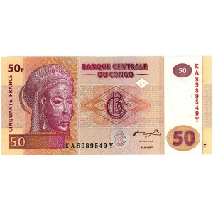 Congo 50 Francs 2007