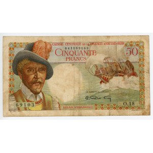 French Equatorial Africa 50 Francs 1947 (ND)