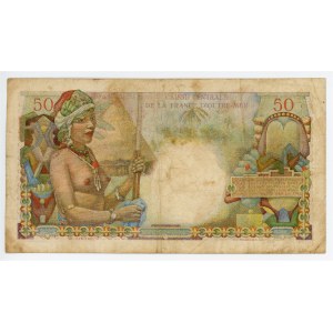 French Equatorial Africa 50 Francs 1947 (ND)