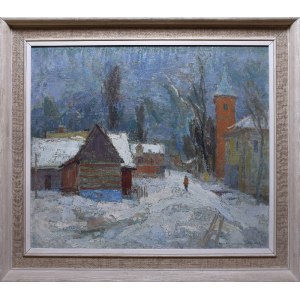 Eugeniusz ARCT (1899-1974), Pejzaż zimowy, 1960