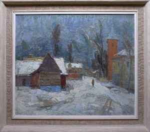 Eugeniusz ARCT (1899-1974), Pejzaż zimowy, 1960