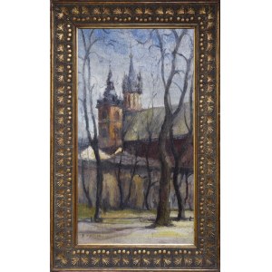 Fryderyk HAYDER (1905-1990), St. Mary's Church in Cracow