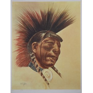 Bolesław CYBIS (1895-1957), Timeless Ritual - Taos Tribe, 1970