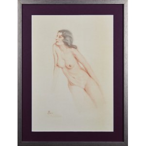 Tadeusz STYKA (1889-1954), Nude of a seated woman