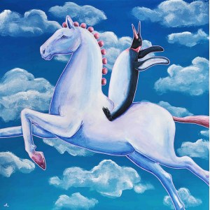 Aleksandra Lacheta, Galloping Toward Happiness, 2023