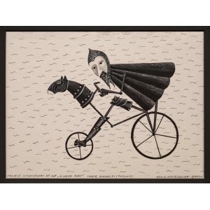 Maria Kostrzewska-Baron, Stage design Prince Pipo Knight on a Bicycle
