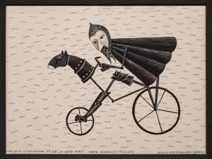 Maria Kostrzewska-Baron, Projekt scenografii Książę Pipo Rycerz na rowerze