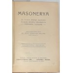 PELCZAR- MASONERYA wyd. 1909r.