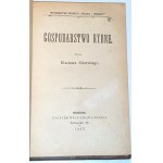 SIKORSKI - GOSPODARSTWO RYBNE wyd.1899r. ryciny