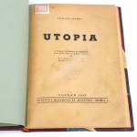 MORUS- UTOPIA wyd. 1947