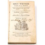 SZYMAŃSKI- NOCY WIEYSKIE PANA DE LA VEAUX; NOCY WIEYSKIE Poema 1788. varsavianum
