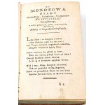 SZYMAŃSKI- NOCY WIEYSKIE PANA DE LA VEAUX; NOCY WIEYSKIE Poema 1788. varsavianum