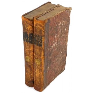 ALLETZ - KROTKI ZBIOR HISTORYI GRECKIEY t.1-2 [komplet w 2 wol.] wyd. 1775