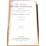 SHAKESPEARE- DRAMATICKÁ DÍLA SHAKESPEARA svazek I-III vydání 1875-7 dřevoryty