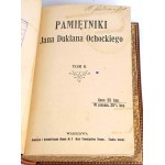 PAMIĘTNIKI JANA DUKLANA OCHOCKIEGO T. I-VI ve 2 svazcích. [komplet] OBÁLKA