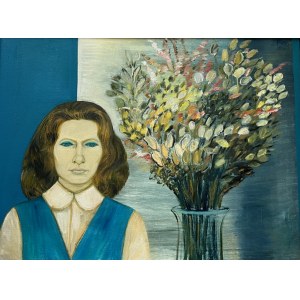Krzesława Maliszewska-Mazurkiewicz, Porträt einer Frau, 1980