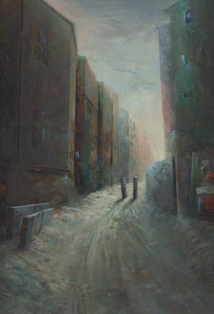 Jerzy Tadeusz Mróz (1946 Łódź - 2010 Łódź), Przejście II, 1984