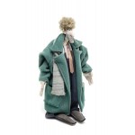 Monika Szambelan Althamer (b. 1966), Doll - Mr. in a Green Coat