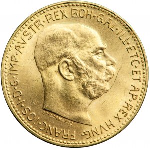 Austria, Franciszek Józef, 20 koron 1915, NOWE BICIE