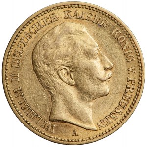 Deutschland, Preußen, Wilhelm II, 20 Mark 1897, Männer. Berlin