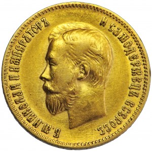Russie, Nicolas II, 10 roubles 1902, hommes. Saint-Pétersbourg, A. Red'ko