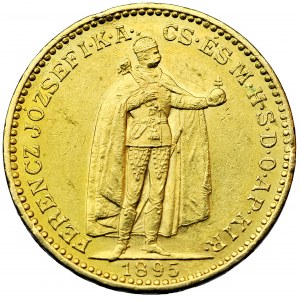 Ungarn, Franz Joseph, 20 Kronen 1895, Münzstätte. Krzemnica