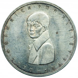 Nemecko, Spolková republika, 5 známok 1977, Heinrich v. Kleist, men. Karlsruhe