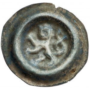 Bohemia, Przemysł Otokar II, medium brakteat, 1253-about 1270