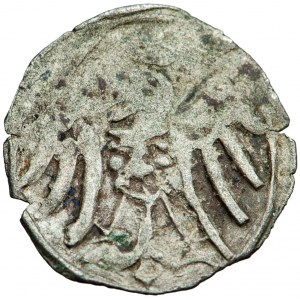 Czechy, Morawy, Jerzy z Podiebrad (i następcy), okrągły pieniądz (kruhový peníz), men. Igława (Jihlava), po 1460