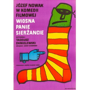 proj. Jan MŁODOŻENIEC (1929-2000), Wiosna panie sierżancie, 1974