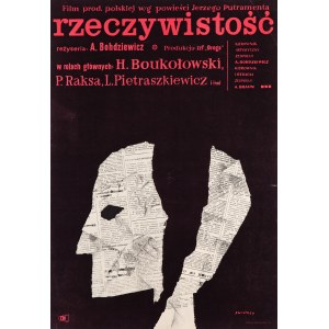 proj. Waldemar ŚWIERZY (1931-2013), Rzeczywistość, 1961