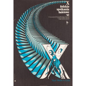 proj. Teresa DZIKOWSKA - NAJDER, X łódzkie spotkania baletowe. Teatr Wielki w Łodzi, 1989