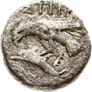 Istros Thrace AR Drachm 4th Cent. BC