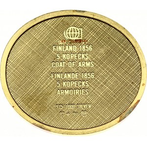 Finland Token 5 Kopecks 1856