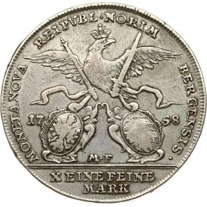 Nuremberg Taler 1758 MF