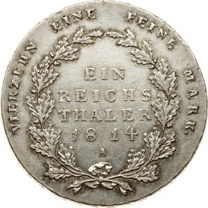 Prussia Taler 1814 A