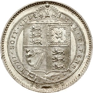 Great Britain Shilling 1887