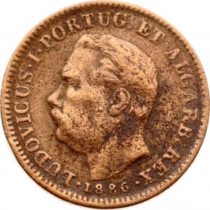India Portuguese 1/4 Tanga 1886