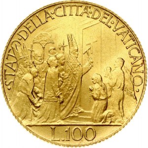 Vatican 100 Lire 1950