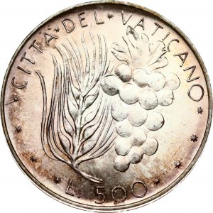 Italy Vatican City 500 Lire 1973
