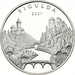 Latvia 1 Lats 2007 Sigulda
