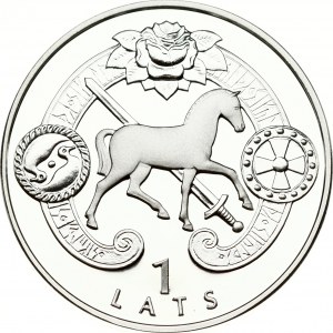 Latvia 1 Lats 2007 Sigulda