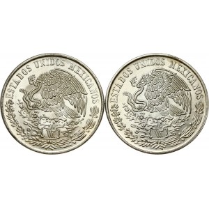 Mexico 100 Pesos 1977 & 1978 Mo Morelos Lot of 2 coins