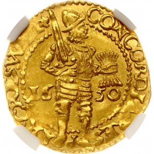 West Friesland Ducat 1650 NGC UNC Det.