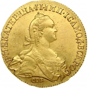Russia 10 Roubles 1776 СПБ-TI (R)